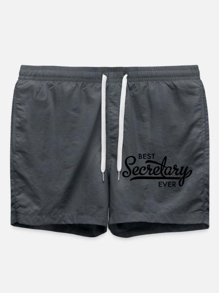 Best secretary - Swim Trunks - anthracite
