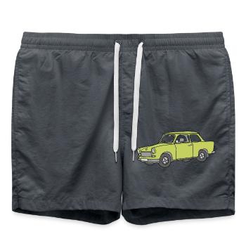 Trabi,  (vert de Bali) - Short de bain - charbon - Devant - AI Model Male 185 light (185cm)