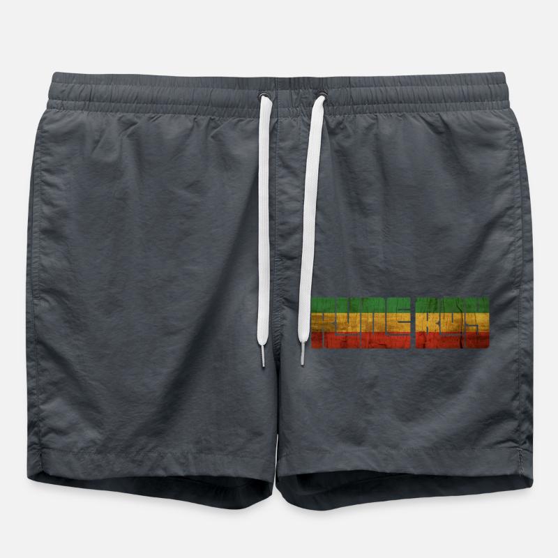 Rudeboy - Swim Trunks - anthracite