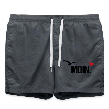 Face mask Moin - Swim Trunks - anthracite - Front - AI Model Male 185 light (185cm)