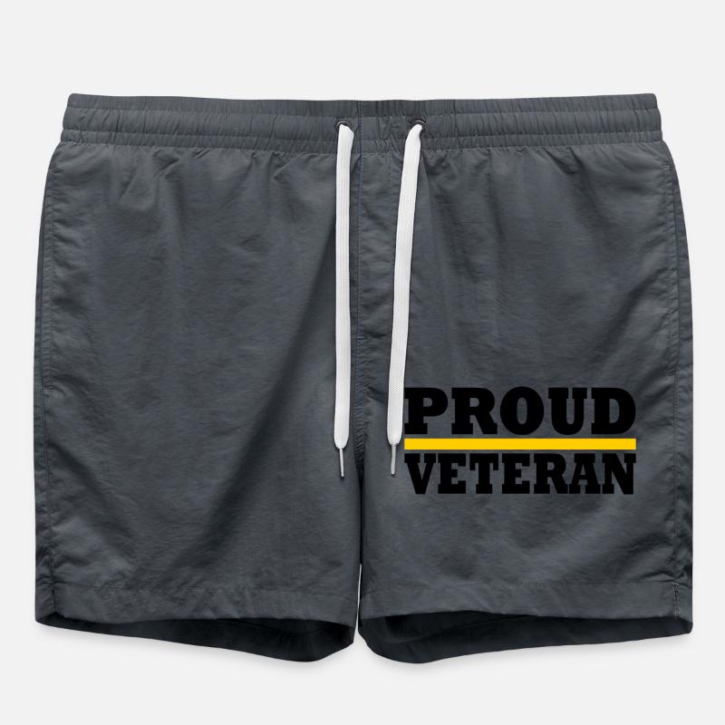 veteran - Swim Trunks - anthracite