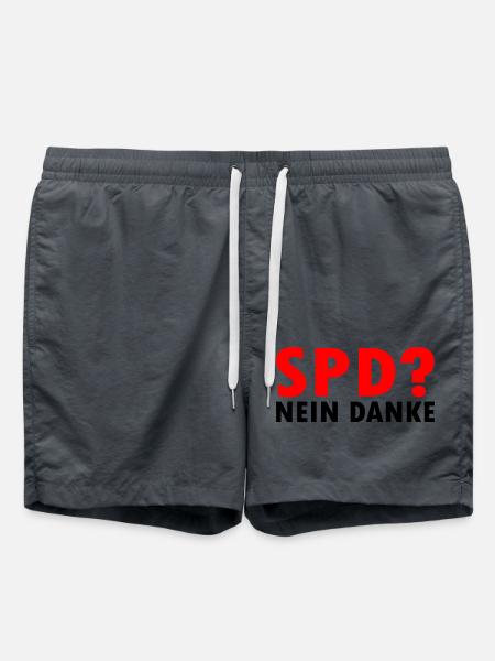Spd - Badeshorts - Anthrazit