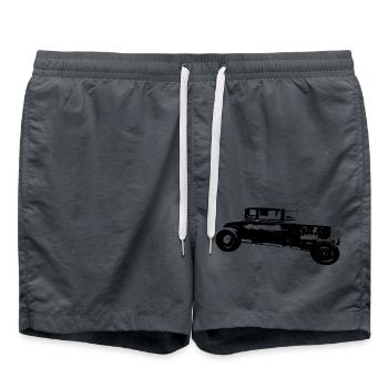 Voiture - Short de bain - charbon - Devant - AI Model Male 185 light (185cm)