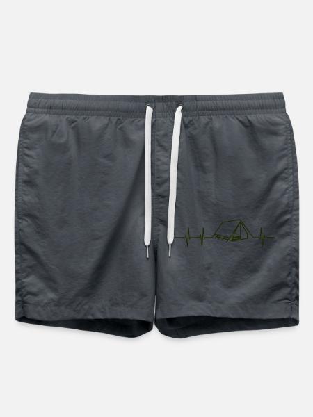 Heart Rate Camping - Swim Trunks - anthracite