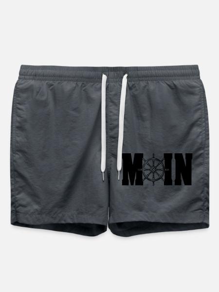 moin 4 - Badeshorts - Anthrazit