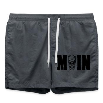 moin 5 - Badeshorts - Anthrazit - Vorne - AI Model Male 185 light (185cm)
