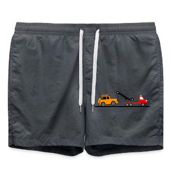Truck - Badeshorts - Anthrazit - Vorne - AI Model Male 185 light (185cm)