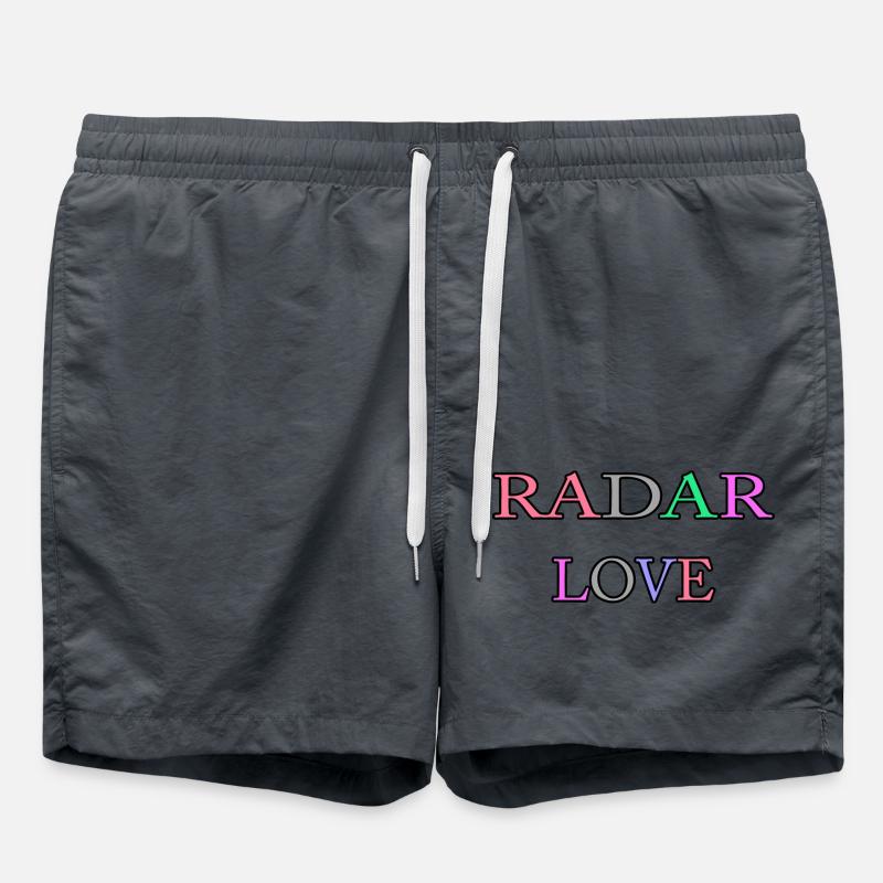 Radar Love - Swim Trunks - anthracite