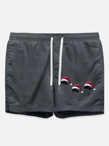 Santa Claus Ho Ho Ho - Swim Trunks - anthracite