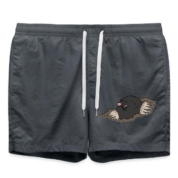 Taupe - Short de bain - charbon - Devant - AI Model Male 185 light (185cm)