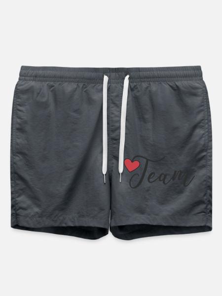 Team Heart - Swim Trunks - anthracite