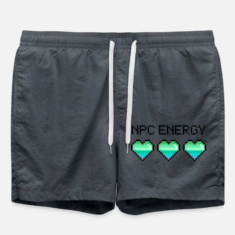 NPC Energy - Swim Trunks - anthracite