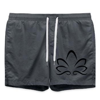 yoga - Short de bain - charbon - Devant - AI Model Male 185 light (185cm)