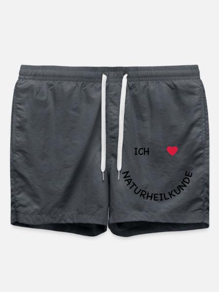 naturheilkunde - Badeshorts - Anthrazit
