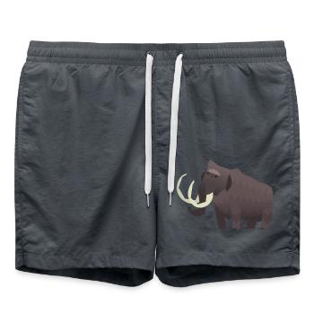 Conception mammouth - Short de bain - charbon - Devant - AI Model Male 185 light (185cm)