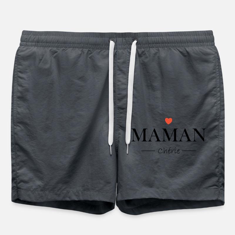 Darling Mom - Swim Trunks - anthracite