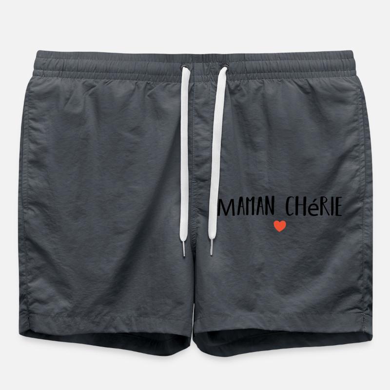 Darling Mom - Swim Trunks - anthracite