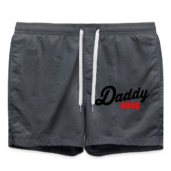 Daddy 2025 - Short de bain - charbon - Devant - AI Model Male 185 light (185cm)