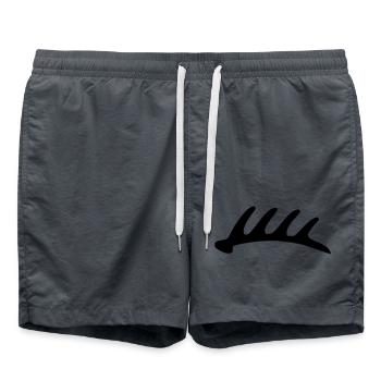 Baden-Württemberger - Badeshorts - Anthrazit - Vorne - AI Model Male 185 light (185cm)