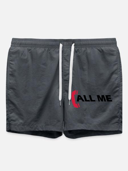 call_me_2c - Badeshorts - Anthrazit