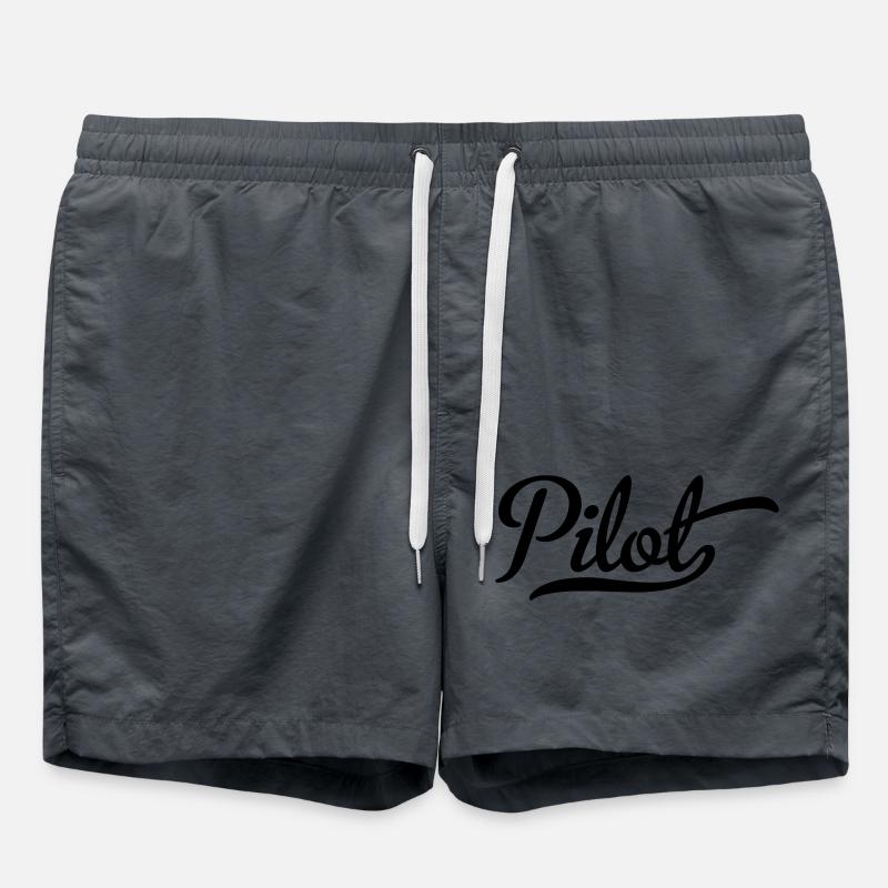 pilot - Swim Trunks - anthracite