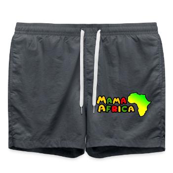 Africa - Mama Africa - Mama Afrique 1 - Short de bain - charbon - Devant - AI Model Male 185 light (185cm)