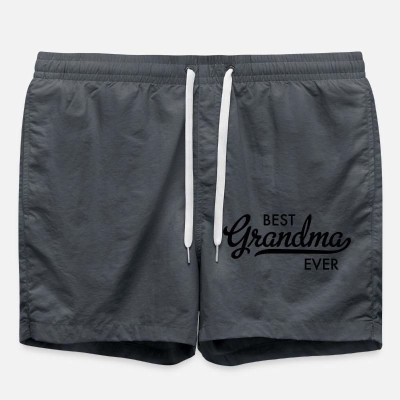 granny - Swim Trunks - anthracite