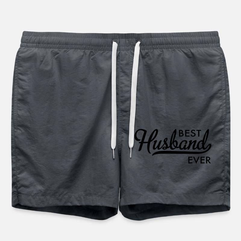 husband - Swim Trunks - anthracite