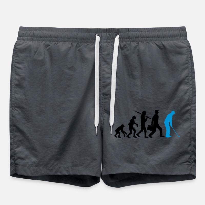 Golf spielen Evolution - Badeshorts - Anthrazit