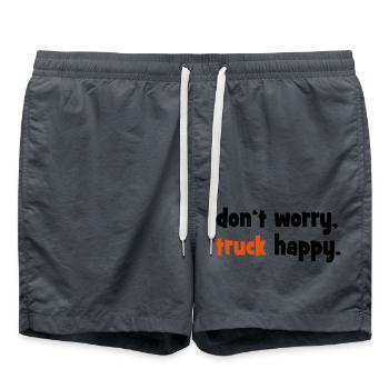 Truck - Badeshorts - Anthrazit - Vorne - AI Model Male 185 light (185cm)