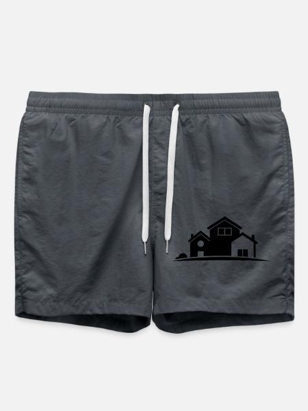House - Swim Trunks - anthracite
