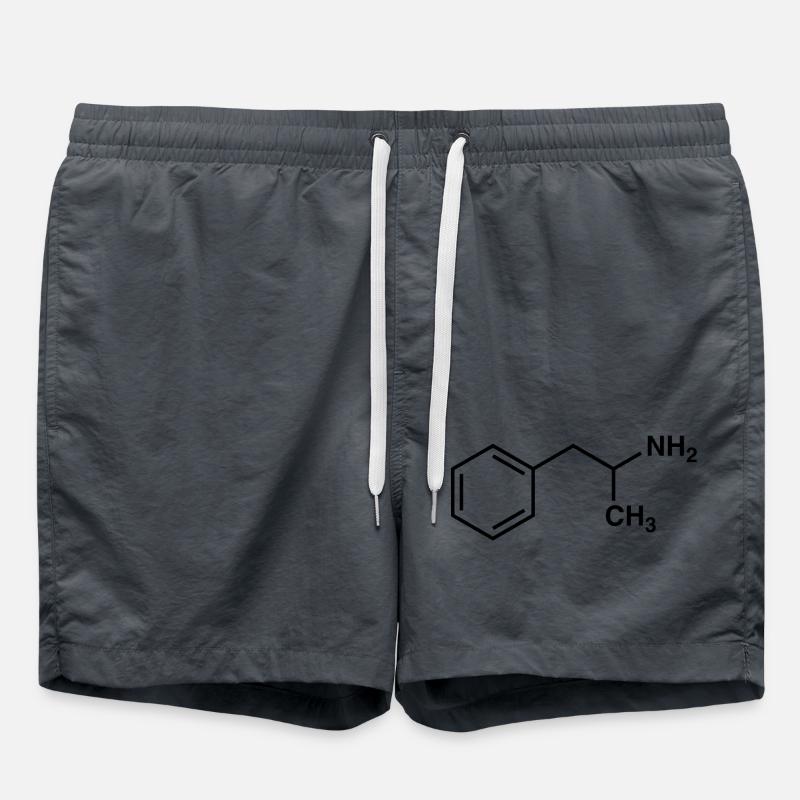 Amphetamine - black - Swim Trunks - anthracite