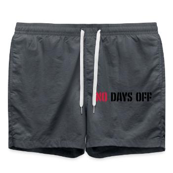 pas de jours de congé devis - Short de bain - charbon - Devant - AI Model Male 185 light (185cm)