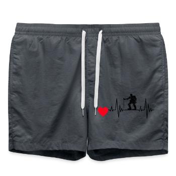 Randonnée Montagne Bloc Alpinisme Montagne Escalade - Short de bain - charbon - Devant - AI Model Male 185 light (185cm)
