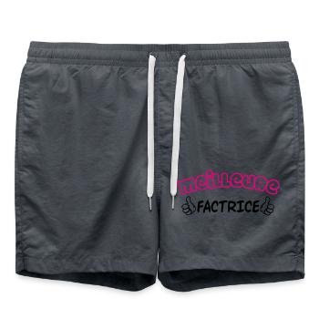 MEILLEURE FACTRICE - Short de bain - charbon - Devant - AI Model Male 185 light (185cm)