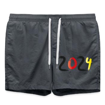 2024 - Badeshorts - Anthrazit - Vorne - AI Model Male 185 light (185cm)