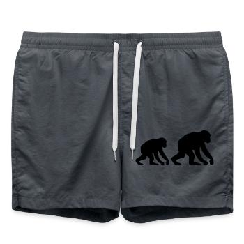 Singes - Short de bain - charbon - Devant - AI Model Male 185 light (185cm)