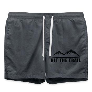 Trail Running Sports - Short de bain - charbon - Devant - AI Model Male 185 light (185cm)
