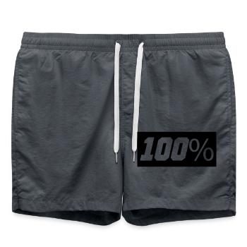100 - Swim Trunks - anthracite - Front - AI Model Male 185 light (185cm)