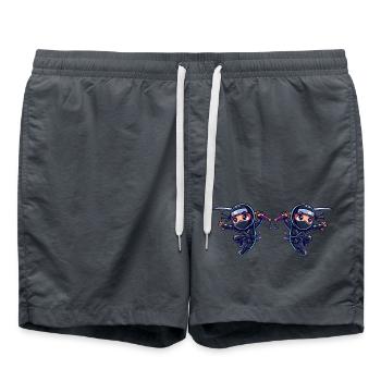 Ninja 2 - Short de bain - charbon - Devant - AI Model Male 185 light (185cm)