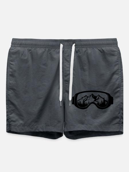 Ski goggles - Swim Trunks - anthracite