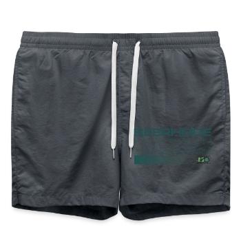 Beerheide-Hauptbrunn-Hohengrün - Badeshorts - Anthrazit - Vorne - AI Model Male 185 light (185cm)