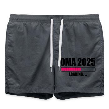 Oma 2025 - Badeshorts - Anthrazit - Vorne - AI Model Male 185 light (185cm)