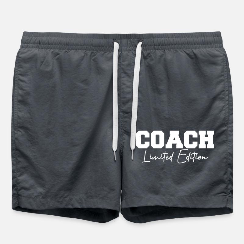 Coach - limited edition - Short de bain - charbon