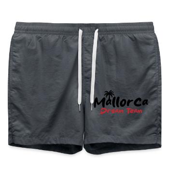 Mallorca Dream Team - Badeshorts - Anthrazit - Vorne - AI Model Male 185 light (185cm)