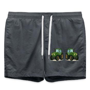 Tracteur 2 - Short de bain - charbon - Devant - AI Model Male 185 light (185cm)
