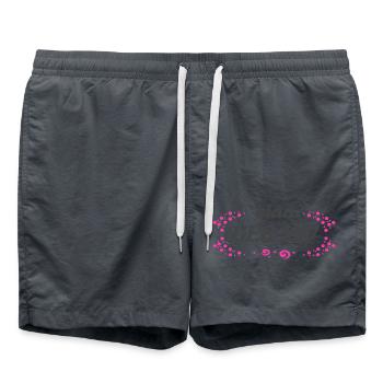 ciao Léon XIV - Short de bain - charbon - Devant - AI Model Male 185 light (185cm)