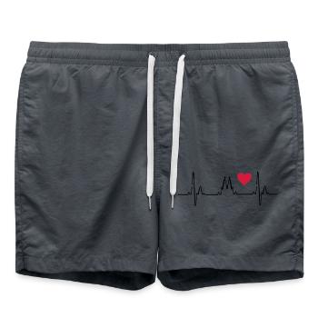 Köln - Badeshorts - Anthrazit - Vorne - AI Model Male 185 light (185cm)