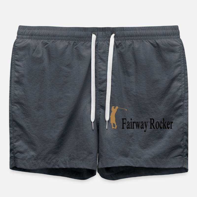 golf - Swim Trunks - anthracite
