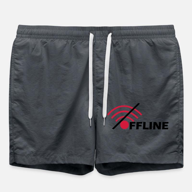 Offline - Swim Trunks - anthracite